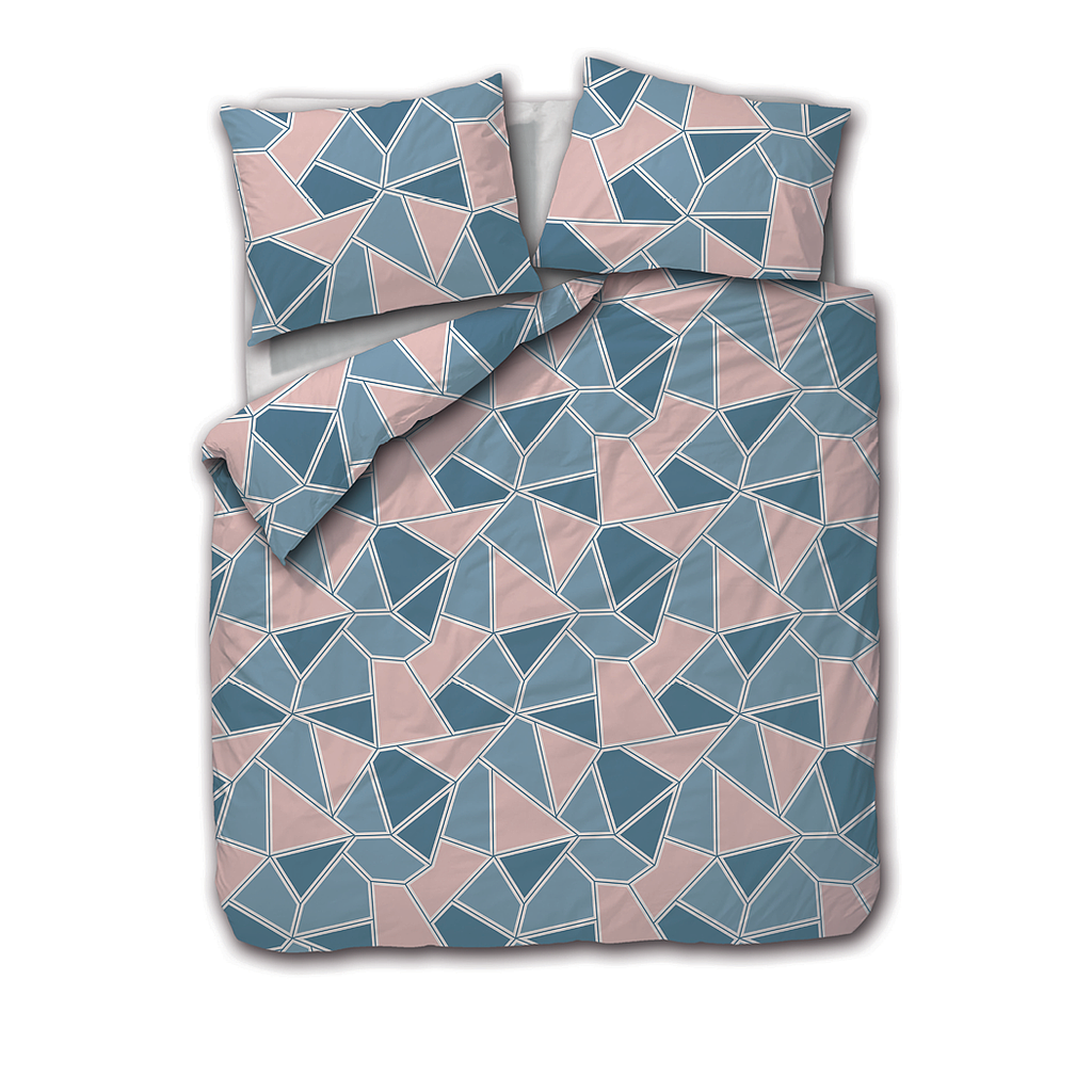 Squared overtrek katoen