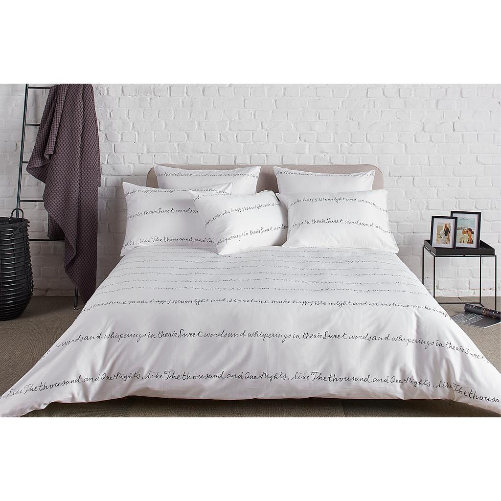 Poetry overtrek satijn